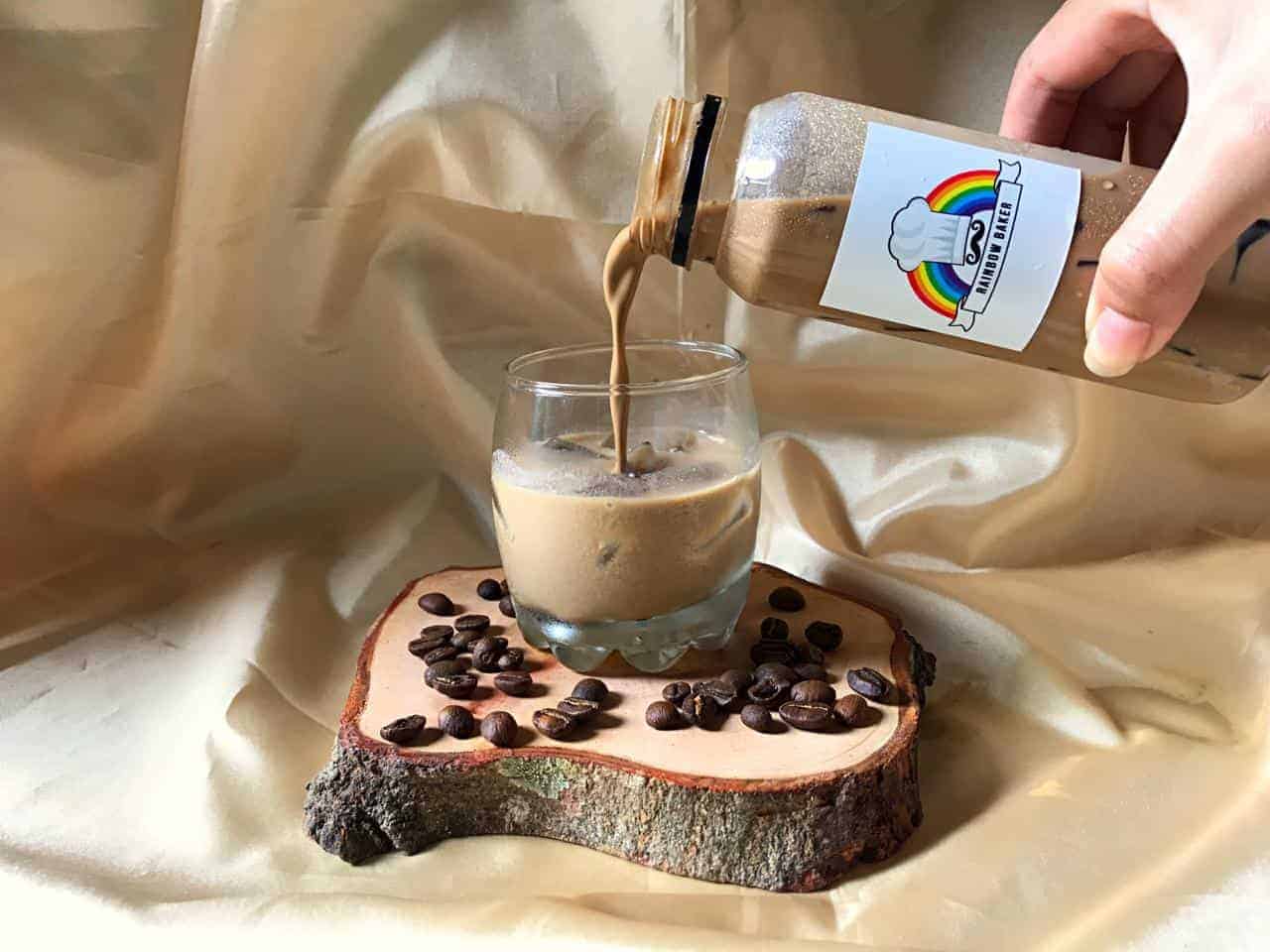 Sensasi Segarnya Coffee Jelly Rainbow Baker