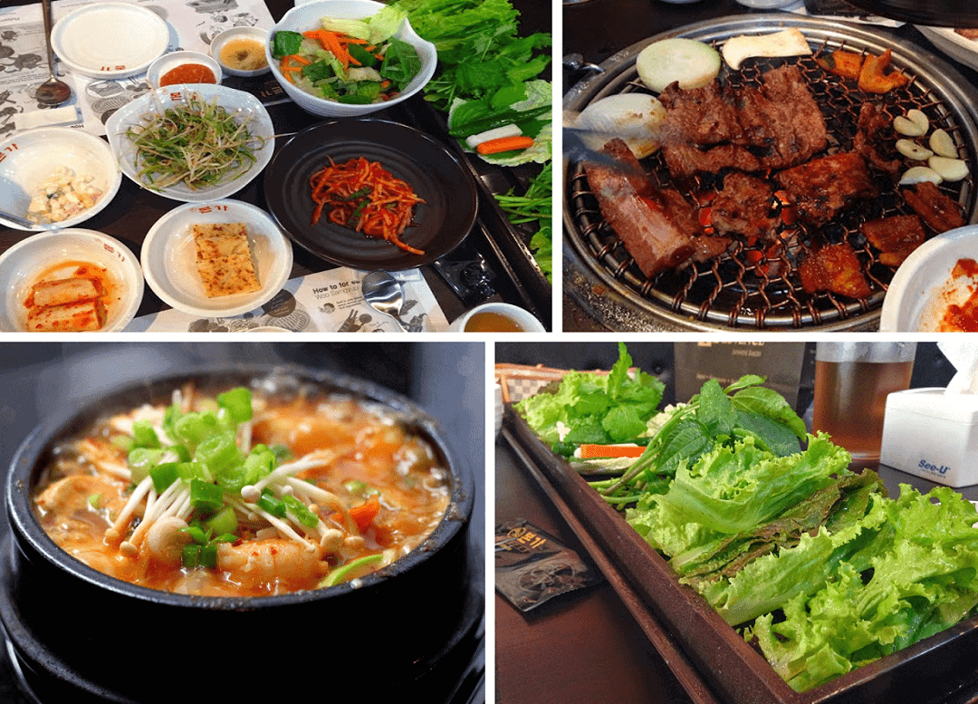 Grilling Authentic Korean Barbeque at Bornga