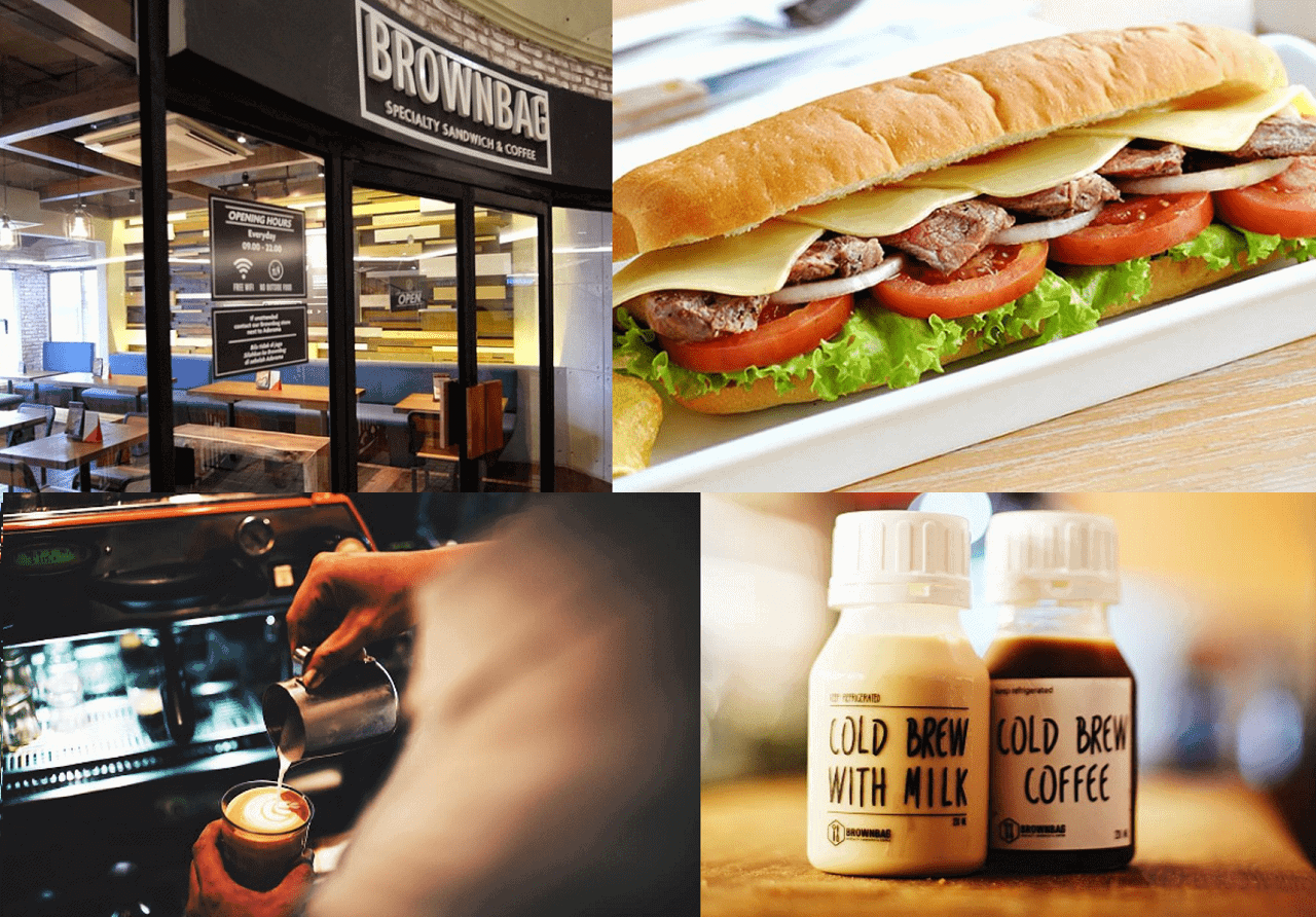 Dijamu Sandwich Lezat dan Kopi Memikat oleh Brownbag