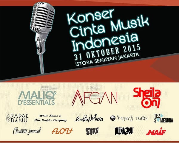 Konser Cinta Musik Indonesia - 13 Musisi Indonesia dalam Satu Hari!