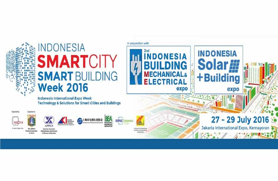 Indonesia Smart City Smart Building Expo Week 2016